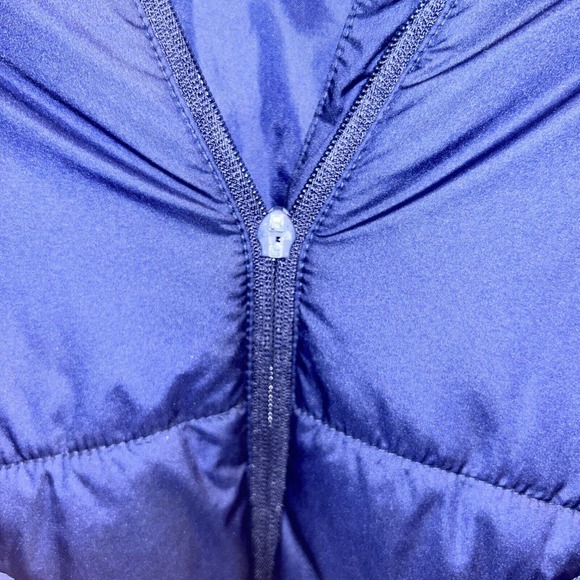 Puma Blue Puffer Jacket Mens 2XL‎ XXL Full Zip Hooded - Picture 8 of 8
